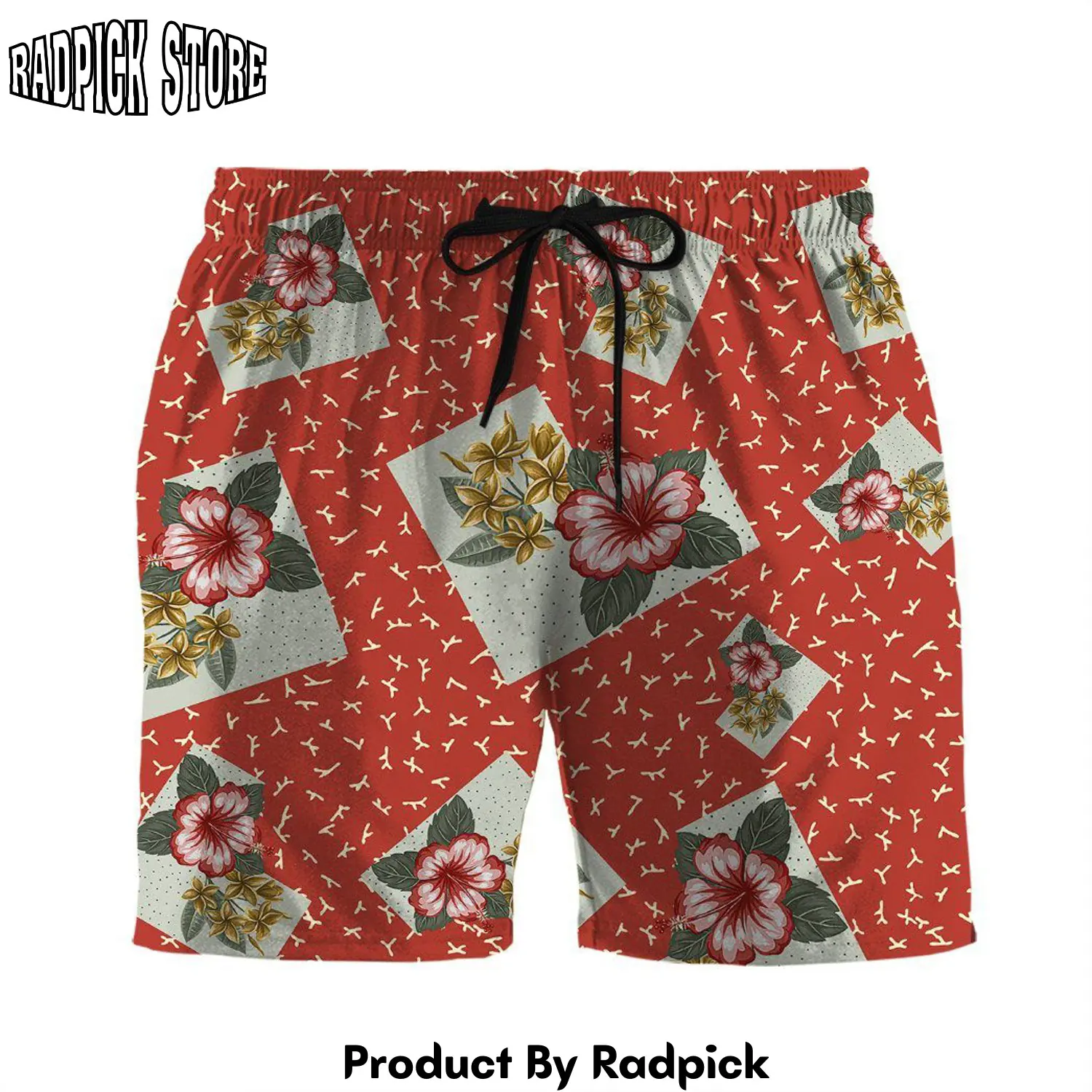 Radpick 3d herbert i mcdunnough nicolas cage in raising arizona custom beach shorts swim trunks rp631450